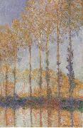 Claude Monet Poplars on the banks of the EPTE oil painting on canvas